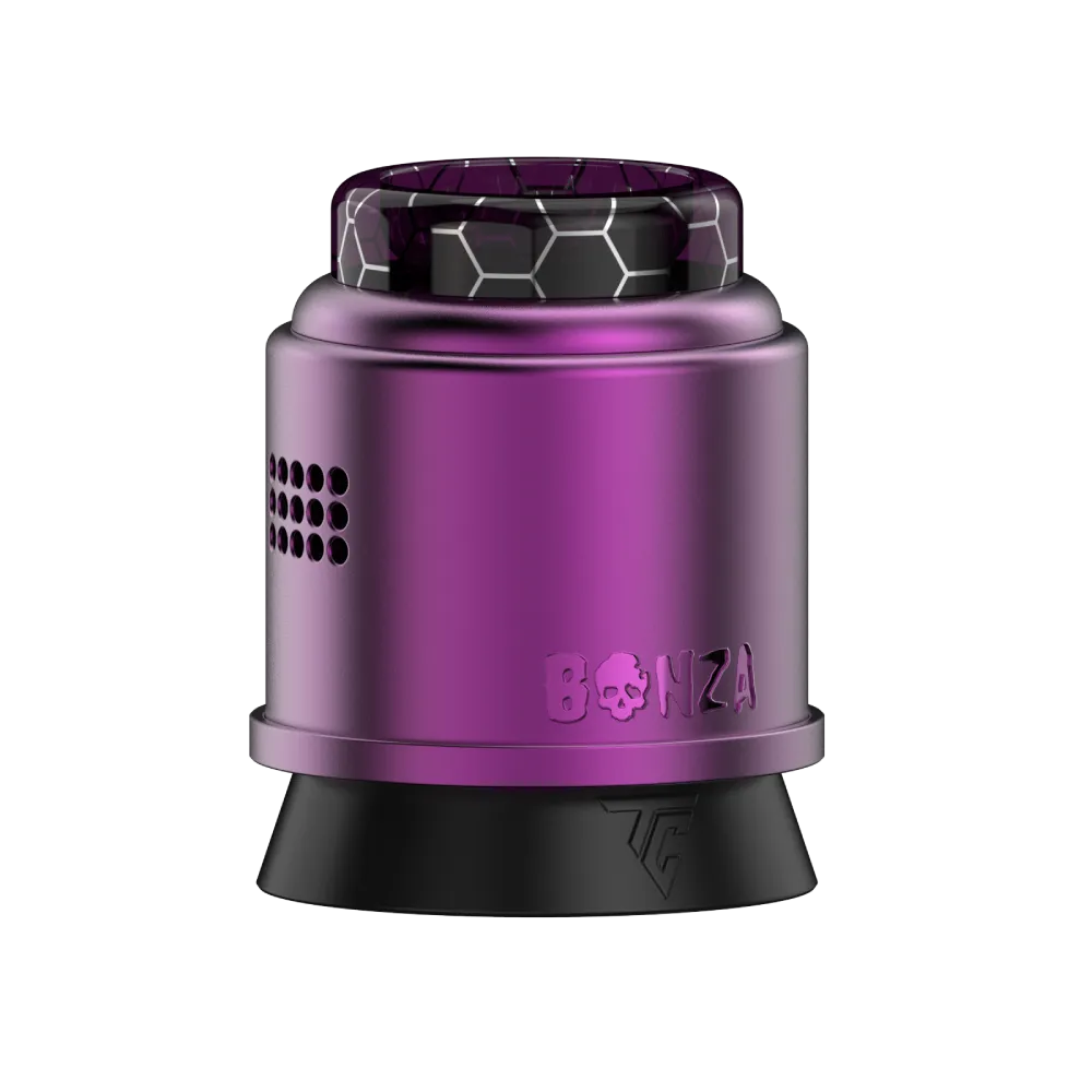 Home 51 Thundercloud vaping Bogan Bonza Pro Rda By Vaping Bogan Bonza Rda Purple Ring